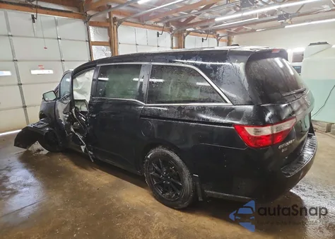 2012 Honda Odyssey Exl из США, поврежденный, VIN 5FNRL5H65CB145609